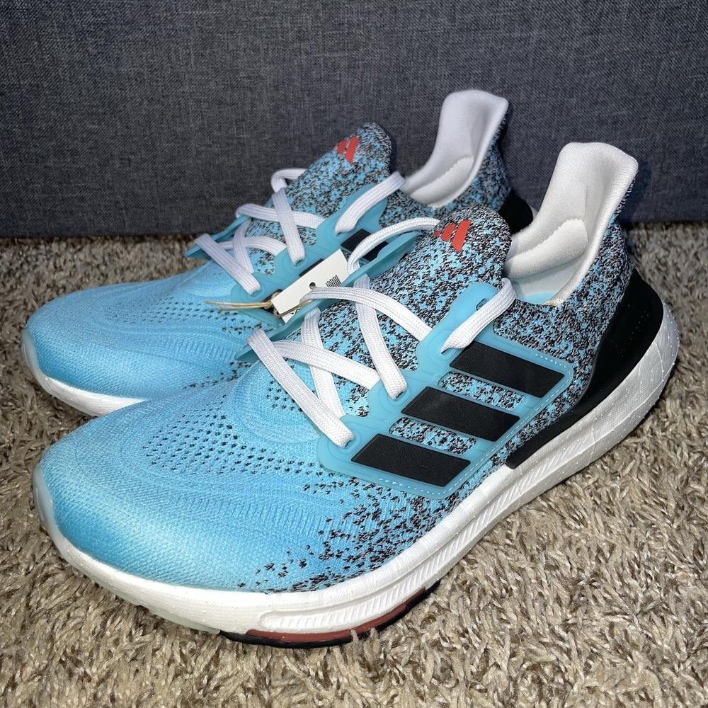 Adidas Ultraboost Light Running Shoes Mens Size 8/Womens Size 9 Blue IE1694 NEW - Picture 3 of 9